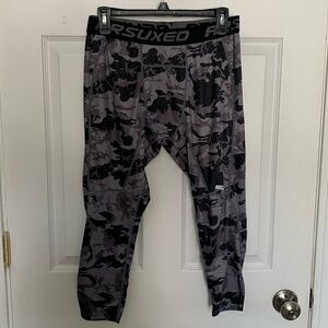 ARSUXEO Camo Men's Compression Tights Size XXL #400